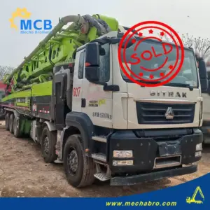 No. 250331P700, 2023 Zoomlion 70m Concrete Pump Truck