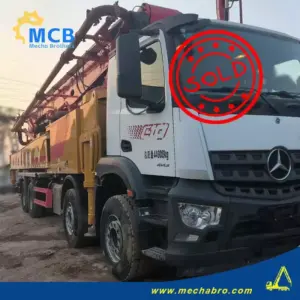 No. 250610P728, 2020 Sany 43m Concrete Pump Truck