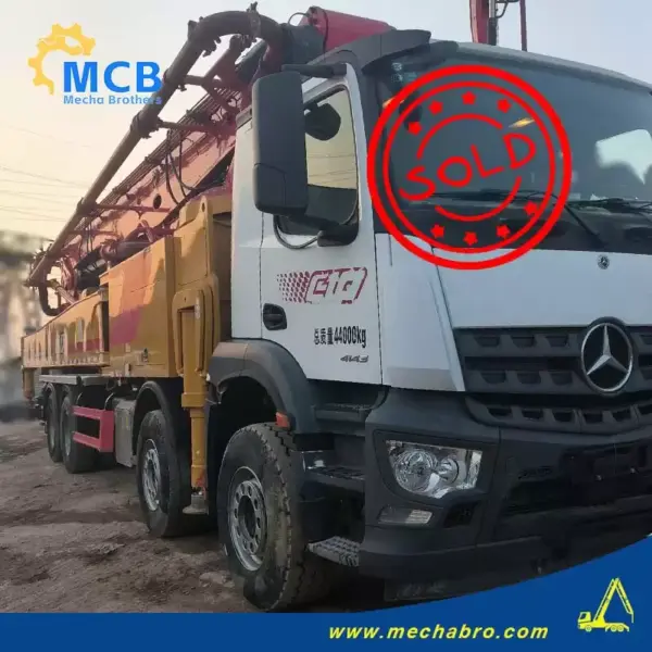 No. 250610P728, 2020 Sany 43m Concrete Pump Truck