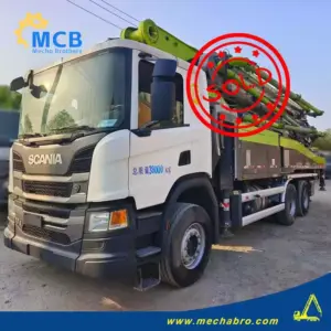 No. 250410P704, 2021 Zoomlion 52m Concrete Pump Truck