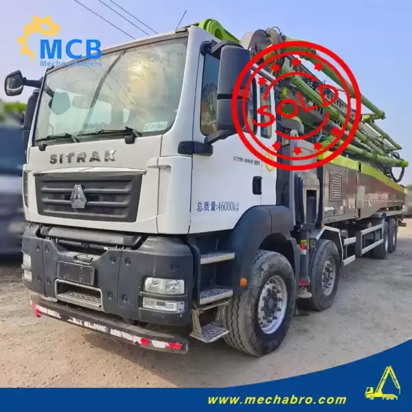 No. 251216P787, 2022 Sany 51m concrete pump truck