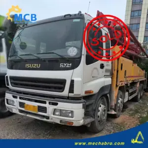 No. 250724P754, 2020 Sany 56m Concrete Pump Truck