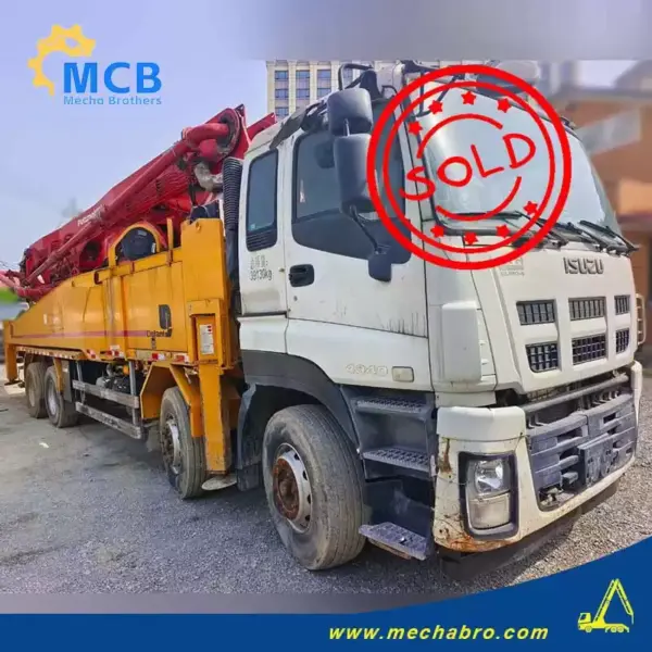 No. 250417P710, 2014 Putzmeister 49m Concrete Pump Truck