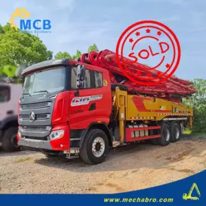 No. 250418P712, 2021 Sany 49m Concrete Pump Truck