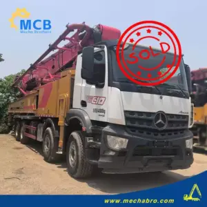 No. 260105P796, 2020 Sany 62m concrete pump truck
