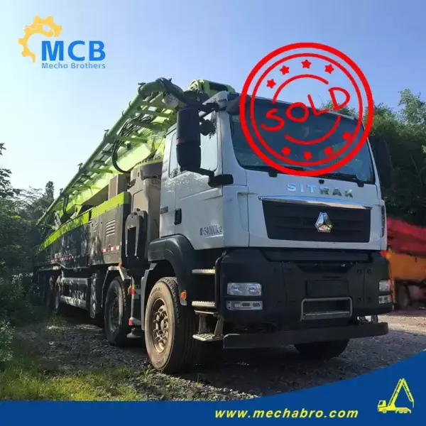 No. 250618P734, 2020 Sany 62m Concrete Pump Truck