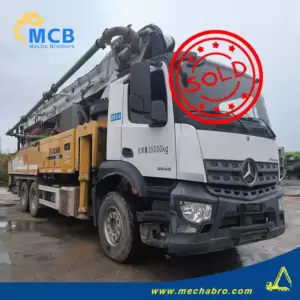 No. 250620P735, 2020 XCMG 52m Concrete Pump Truck
