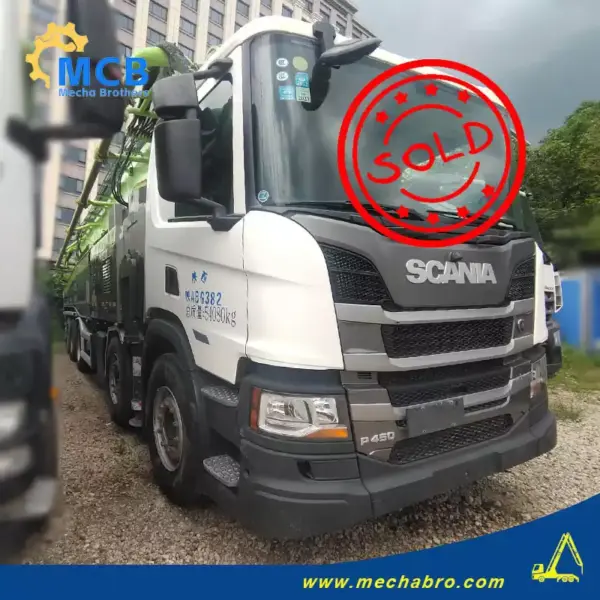 No. 251216P787, 2022 Sany 51m concrete pump truck