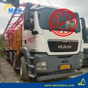 No. 251215P785, 2020 Sany 62m concrete pump truck