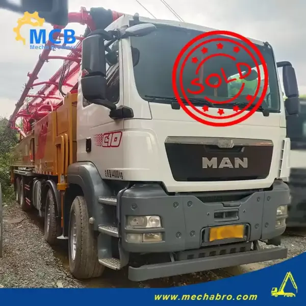 No. 251215P785, 2020 Sany 62m concrete pump truck