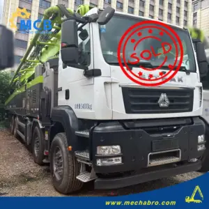 No. 20260123P800, 2020 Sany 56m concrete pump truck