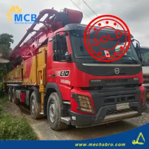 No. 250702P745, 2020 Sany 62m Concrete Pump Truck
