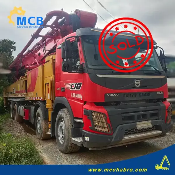 No. 250702P745, 2020 Sany 62m Concrete Pump Truck
