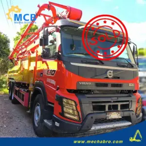No. 250703P746, 2021 Sany 51m concrete pump truck