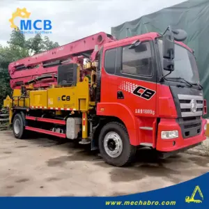 No. 250909P774, 2017 Sany 31m concrete pump truck