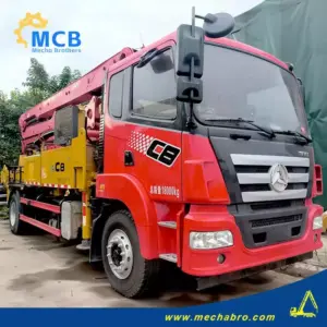 No. 250909P774, 2017 Sany 31m concrete pump truck