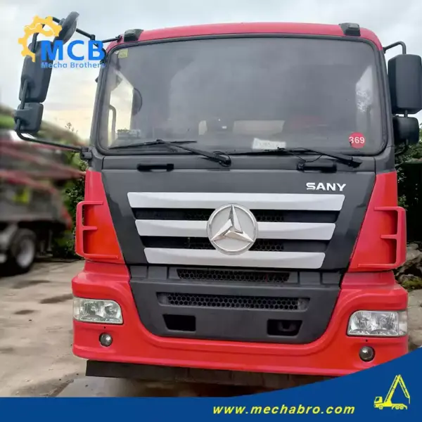 No. 250909P774, 2017 Sany 31m concrete pump truck
