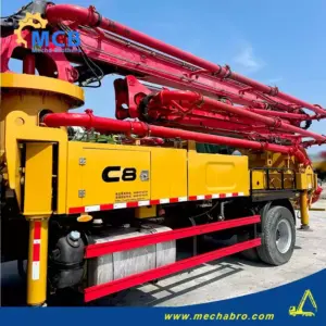 No. 250909P774, 2017 Sany 31m concrete pump truck