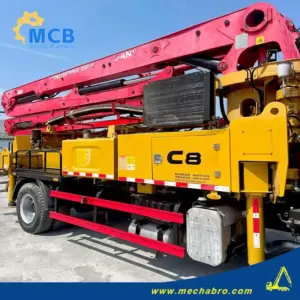 No. 250909P774, 2017 Sany 31m concrete pump truck