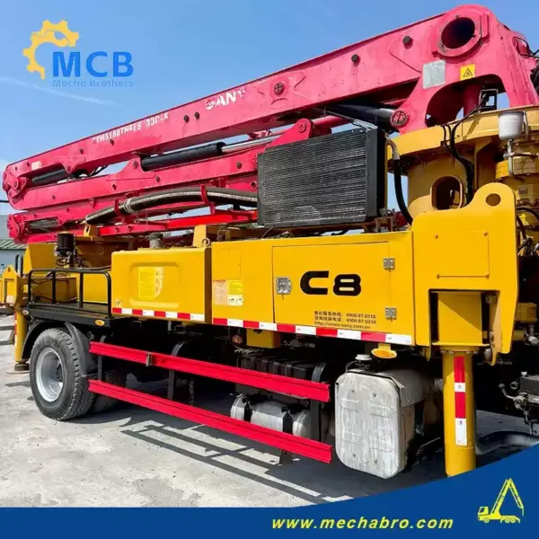 No. 250909P774, 2017 Sany 31m concrete pump truck