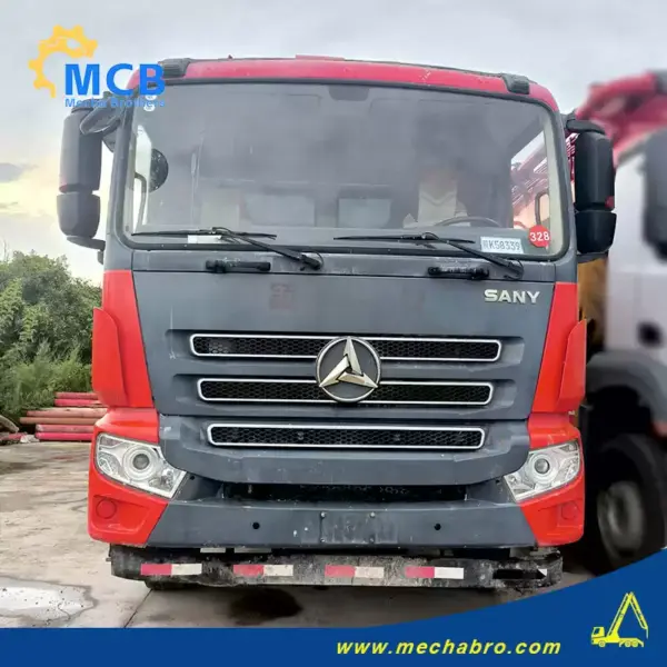 No. 250909P775, 2021 Sany 43m concrete pump truck