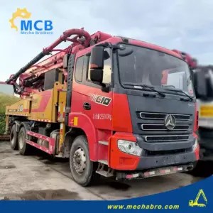 No. 250909P775, 2021 Sany 43m concrete pump truck