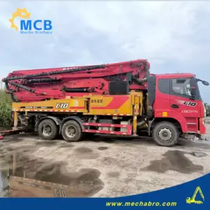 No. 250909P775, 2021 Sany 43m concrete pump truck