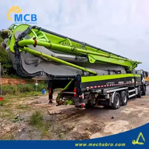 No. 250915P770-10, 2021 Zoomlion 62m Concrete Pump Truck