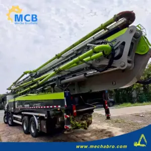 No. 250915P770-10, 2021 Zoomlion 62m Concrete Pump Truck