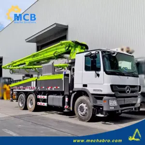 No. 250916P777, 2011 Zoomlion 38m Concrete Pump Truck