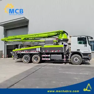 No. 250916P777, 2011 Zoomlion 38m Concrete Pump Truck