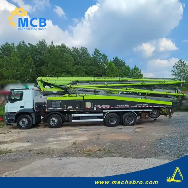 No. 250917P771-11, 2020 Zoomlion 63m Concrete Pump Truck