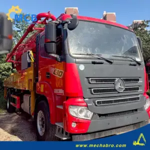 No. 250918P778, 2024 Sany 39m concrete pump truck