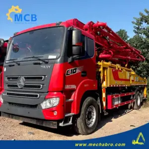 No. 250918P778, 2024 Sany 39m concrete pump truck