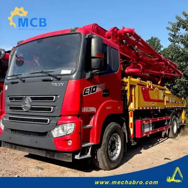 No. 250918P778, 2024 Sany 39m concrete pump truck