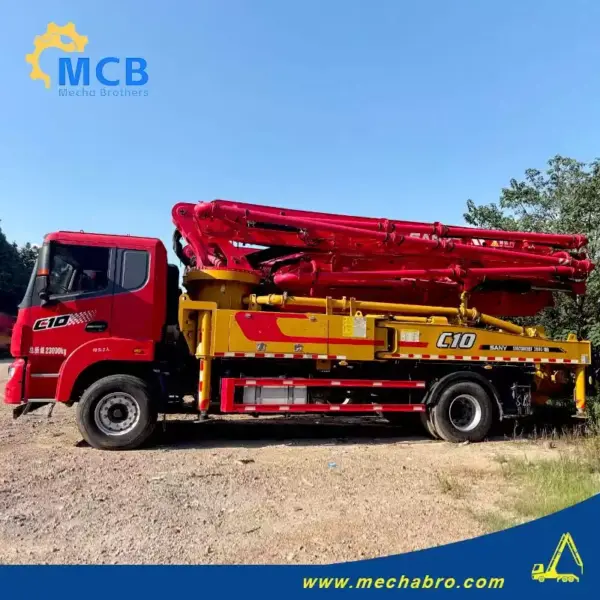 No. 250918P778, 2024 Sany 39m concrete pump truck