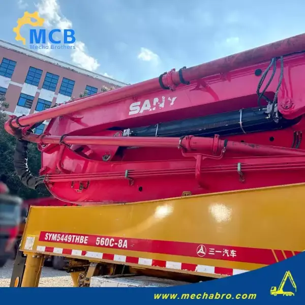 No. 250918P779, 2020 Sany 56m Concrete Pump Truck