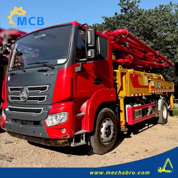 No. 250918P780, 2024 Sany 33m Concrete Pump Truck
