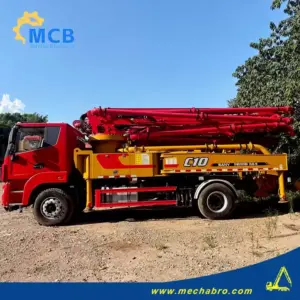 No. 250918P780, 2024 Sany 33m Concrete Pump Truck