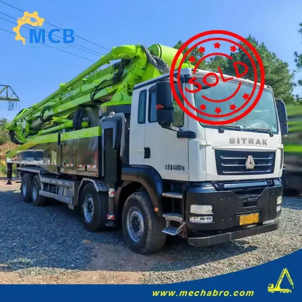 No. 250903P773-13, 2020 Zoomlion 63m Concrete Pump Truck