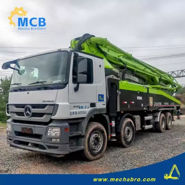 No. 250825P765-2, 2019 Zoomlion 56m Concrete Pump Truck