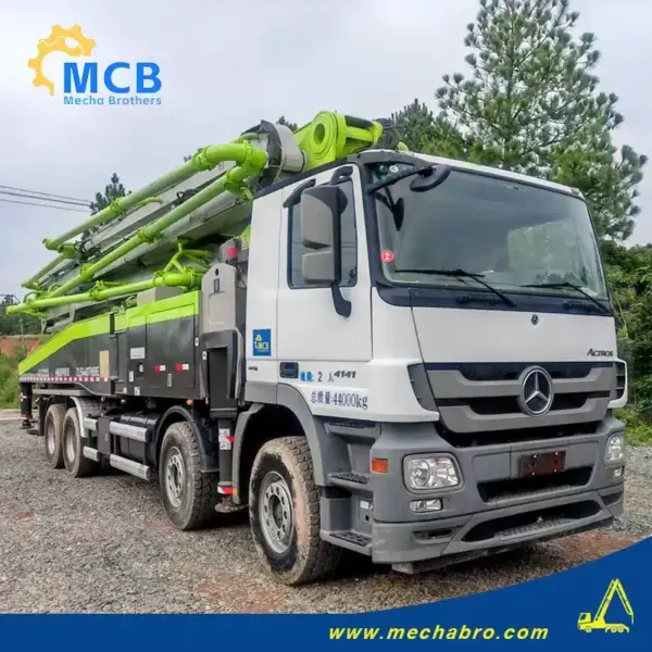 No. 250825P765-2, 2019 Zoomlion 56m Concrete Pump Truck