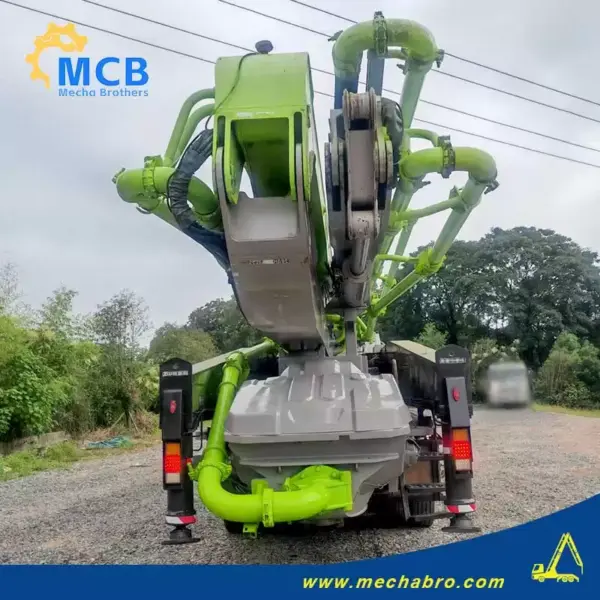 No. 250825P765-2, 2019 Zoomlion 56m Concrete Pump Truck