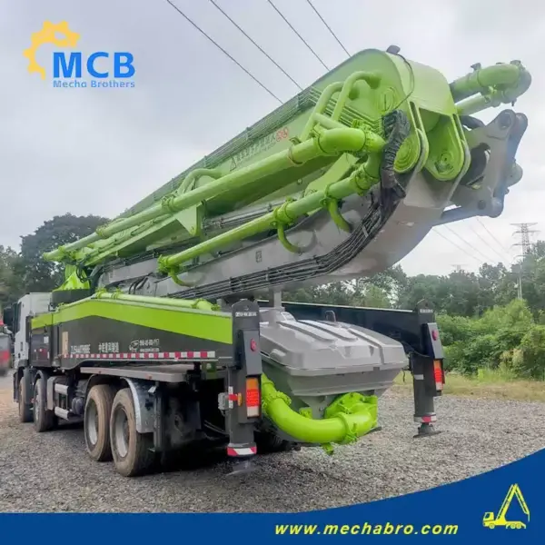 No. 250825P765-2, 2019 Zoomlion 56m Concrete Pump Truck