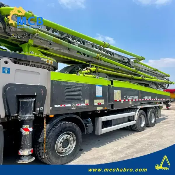 No. 250929P781, 2021 Zoomlion 62m Concrete Pump Truck