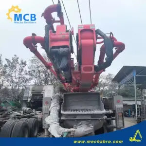 No. 251202P783, 2022 Sany 43m concrete pump truck