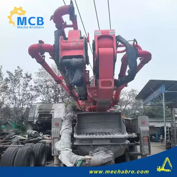 No. 251202P783, 2022 Sany 43m concrete pump truck