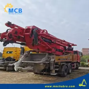 No. 251202P783, 2022 Sany 43m concrete pump truck