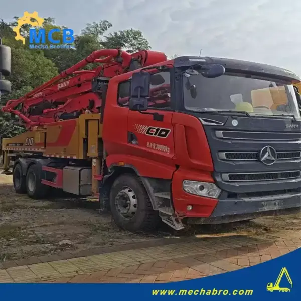 No. 251202P783, 2022 Sany 43m concrete pump truck