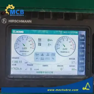 No. 251114P784, 2020 XCMG 58m concrete pump truck